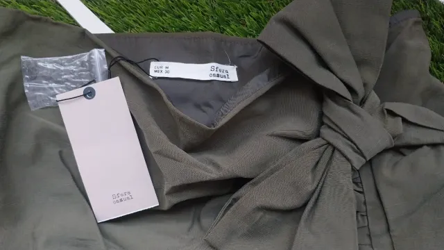 Falda lazo Sfera Kaki