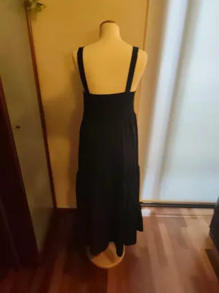 Vestido Maxi Negro Talla XL