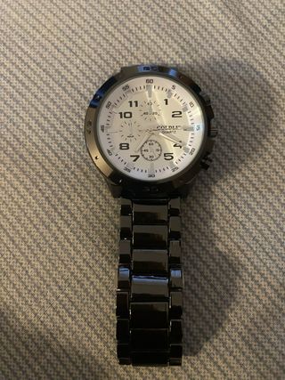 Reloj COLDLI Hombre Negro y Plateado