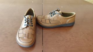 Zapatos Birkenstock Bodega Cuero Marrón Talla 42