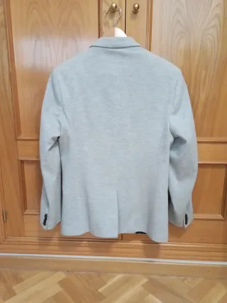 Chaqueta americana gris