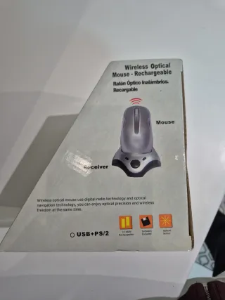 Ratón Óptico Inalámbrico Stey Plus Recargable