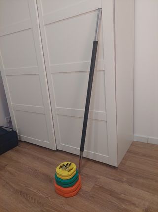 Kit de barra y discos