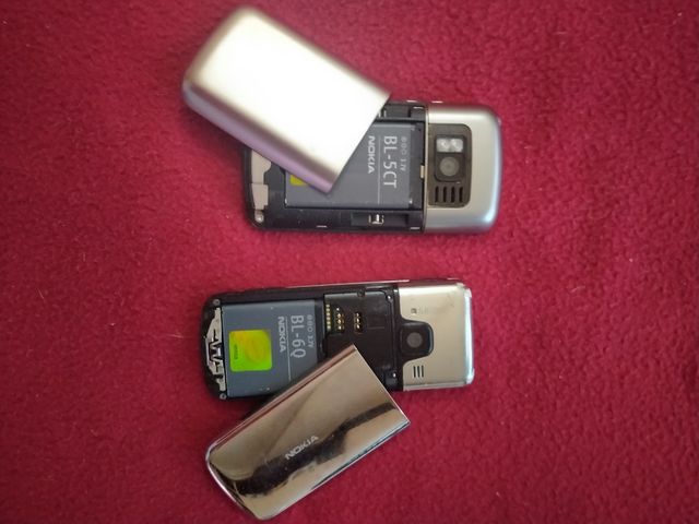 2 Móviles Nokia Metal Gris/Plata