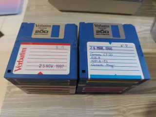 Lote 53 Disquetes 3.5 Doble Densidad