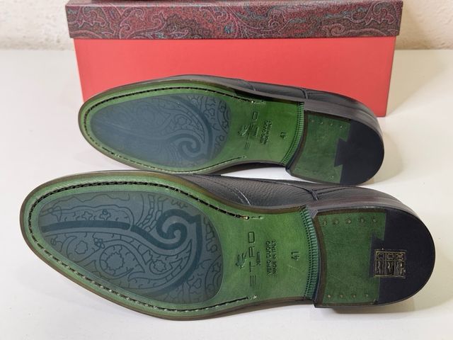 Scarpe in pelle nera Etro taglia 41