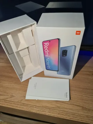 ✅ SCATOLA ACCESSORI  Xiaomi Redmi Note 9S blu