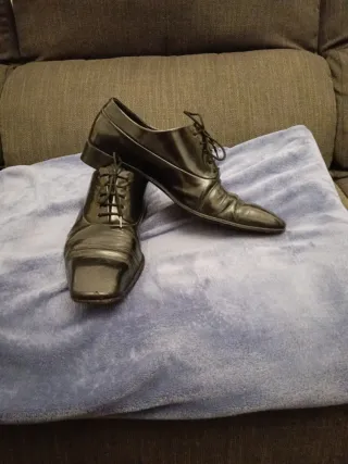 Scarpe uomo vernice Dior nere