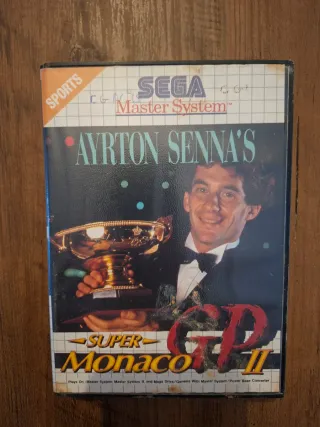 Master System Super Monaco GP II di Ayrton Senna