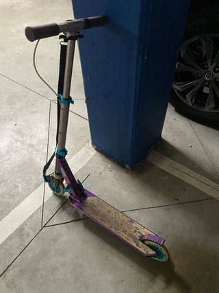 Patinete Plegable Morado Oxelo