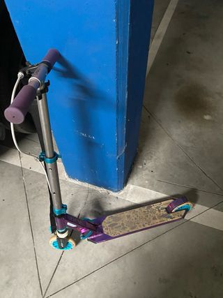 Patinete Plegable Morado Oxelo