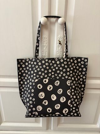 Bolso de hombro estampado