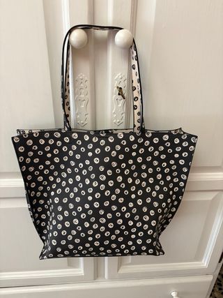 Bolso de hombro estampado