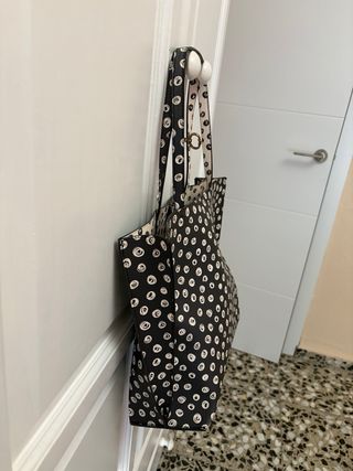 Bolso de hombro estampado