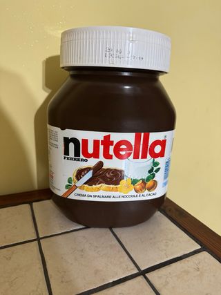 Barattolo Nutella Vuoto