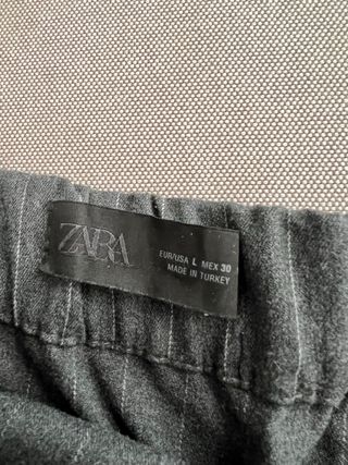 Pantalón Zara Raya Diplomática Talla L