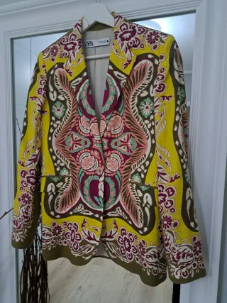 Americana Zara Estampada Multicolor