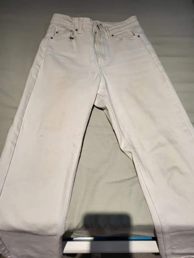 Vaqueros blancos Pull&Bear