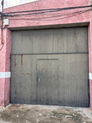 Puerta de garaje de hierro 3,5 x 3,5m