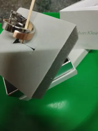 ANILLO CALVIN KLEIN (INTENSE)bicolor