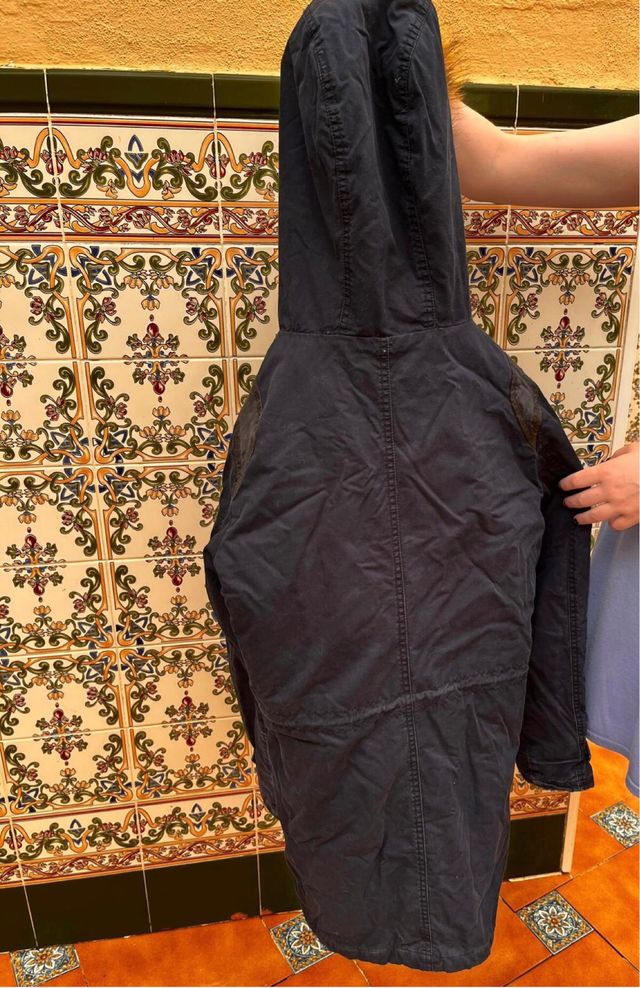 Chaquetón azul Clockhouse Talla M