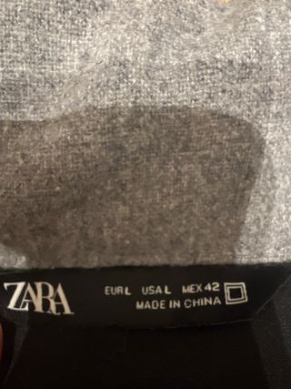 Chaleco Zara Gris Hombre