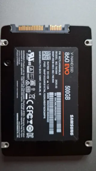 SSD Samsung 860 EVO 500 GB