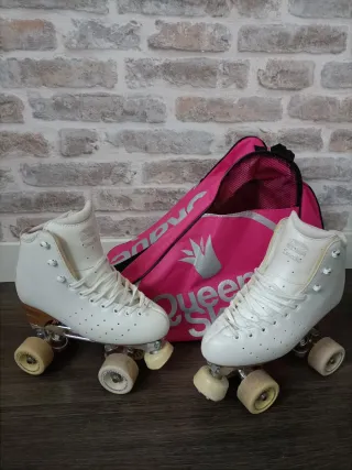Patines blancos Esordio niña