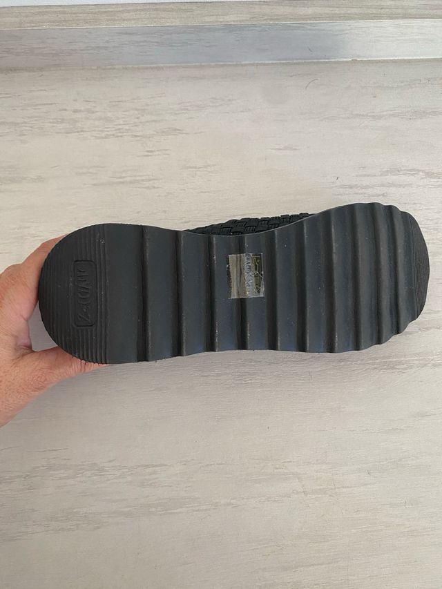 Zapatillas elásticas ANDY-Z negras talla 38