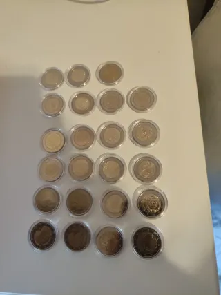 23 Monedas Conmemorativas España Sin Circular