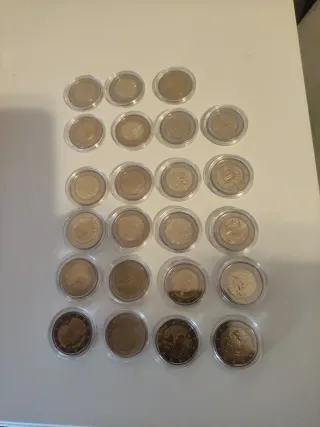 23 Monedas Conmemorativas España Sin Circular