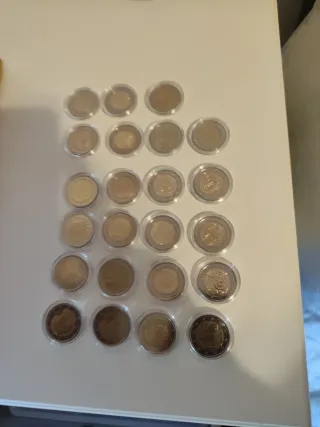 23 Monedas Conmemorativas España Sin Circular