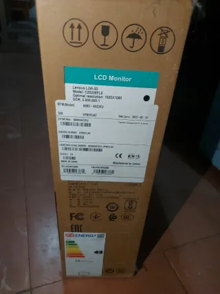 Monitor Lenovo L24i-30 LED FHD Negro