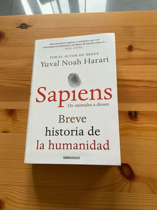 Libro "Sapiens" de Yuval Noah Harari