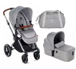 Silla Paseo Jane Kawaii Gris 2021 + Capazo