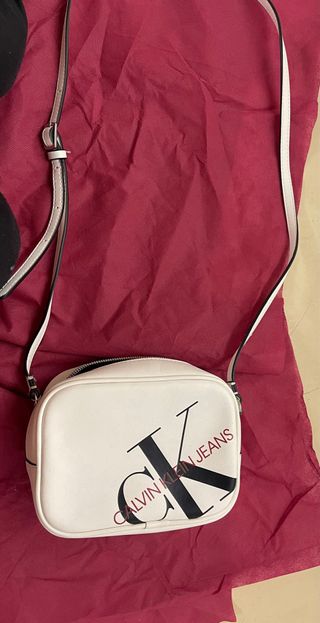 Borsetta Calvin Klein Jeans bianca