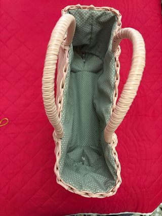 Cesta bombonera rosa