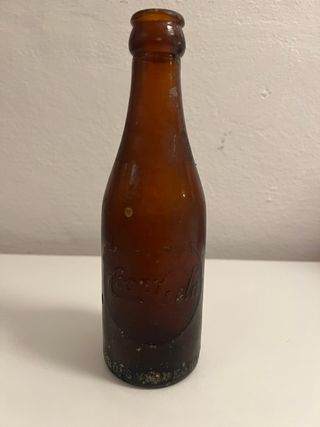 Botella Coca Cola Marrón USA Rara