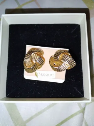 Pendientes BANOFFEE chapado oro