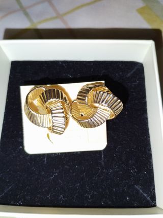 Pendientes BANOFFEE chapado oro