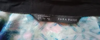 Camisa semitransparente estampada floral