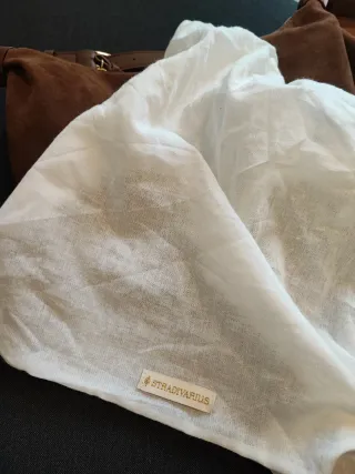 Bolso Stradivarius piel marrón