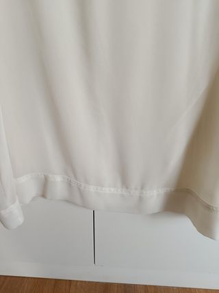 Blusa Zara Blanca 