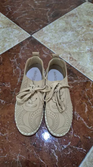Zapatos planos mujer Blackcool  beige