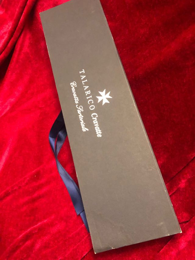 Scatola Talarico Cravatte vintage