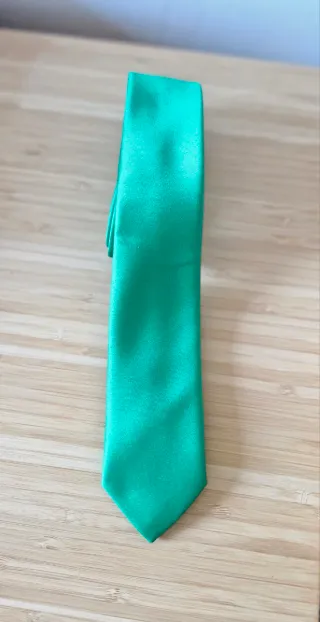 Corbata Boccola juvenil verde