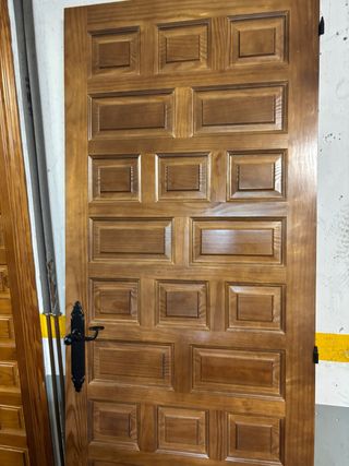 Puerta Castellana Madera Maciza