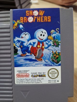 Snow Brothers NES Capcom