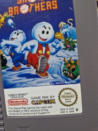 Snow Brothers NES Capcom