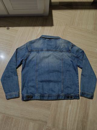 Cazadora vaquera talla S clásica hombre
